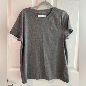 Two shirt bundle. Abercrombie kids moose logo tees. Sz 13/14